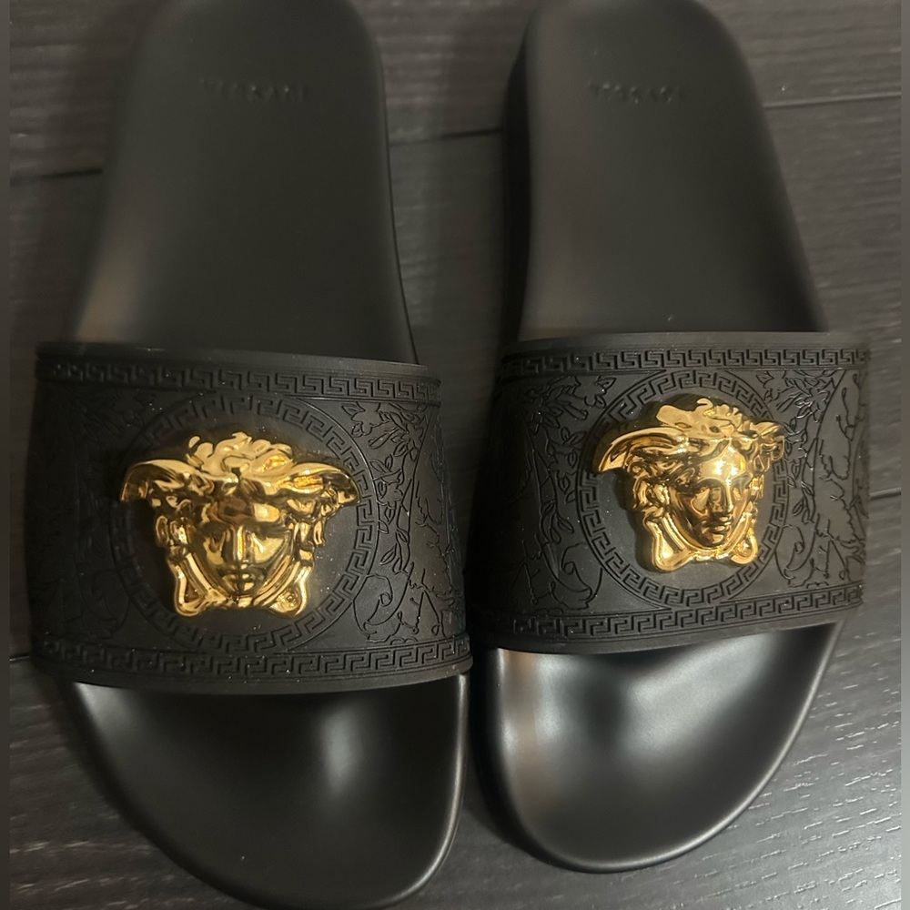 Versace Medusa Slides - with box